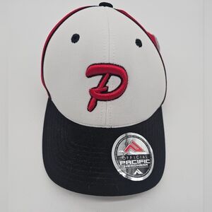 Pacific Herowear Red and White Cap Philadelphia Sz L/XL